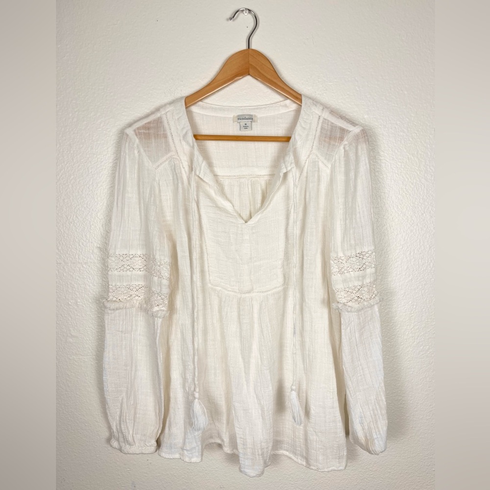 Sundance Boho Flowy Long Sleeve Size Medium